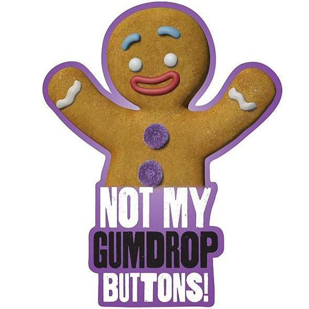 Shrek - Not My Gumdrop Buttons Vinyl Sticker Decal