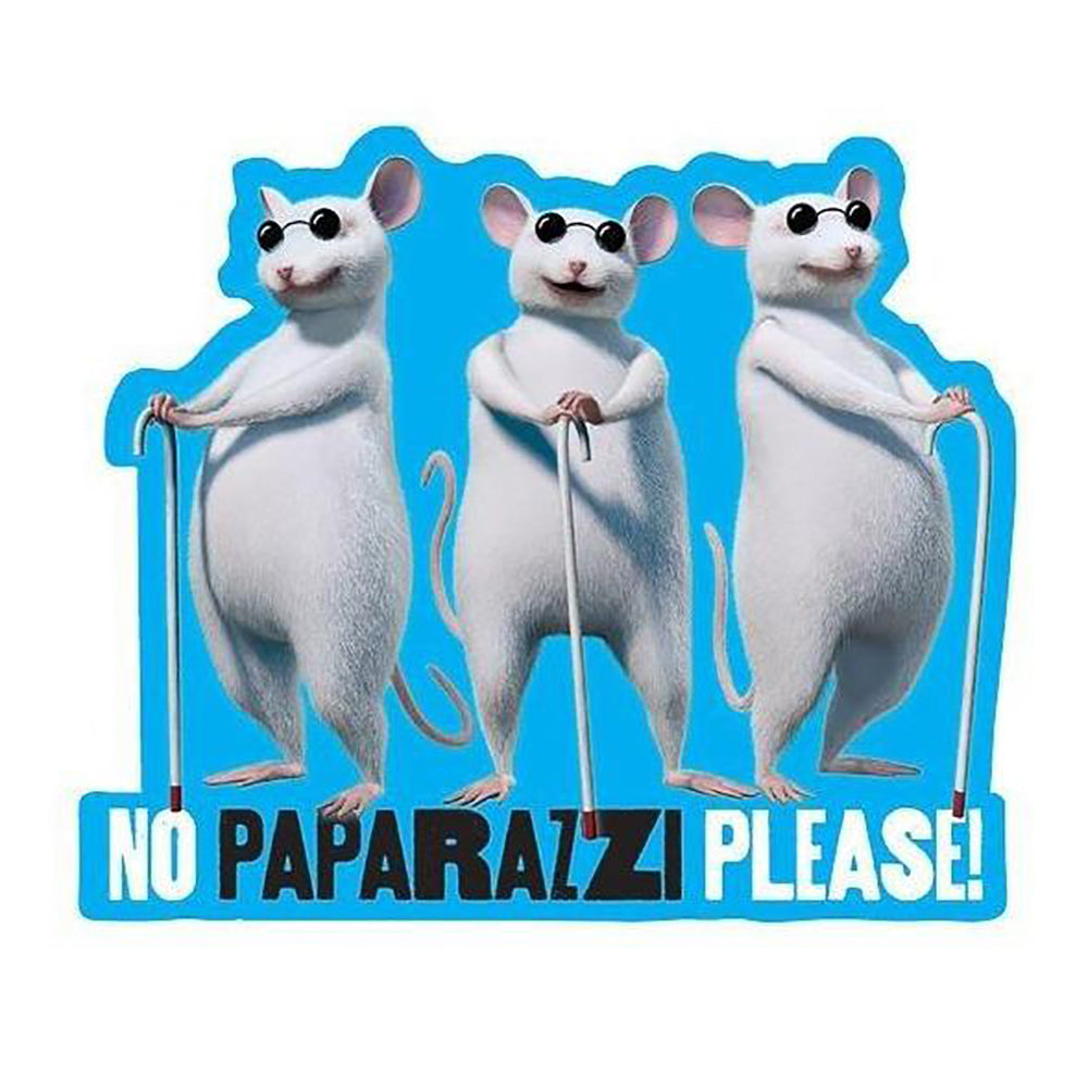 Shrek - No Paparazzi Please Vinyl Sticker Decal