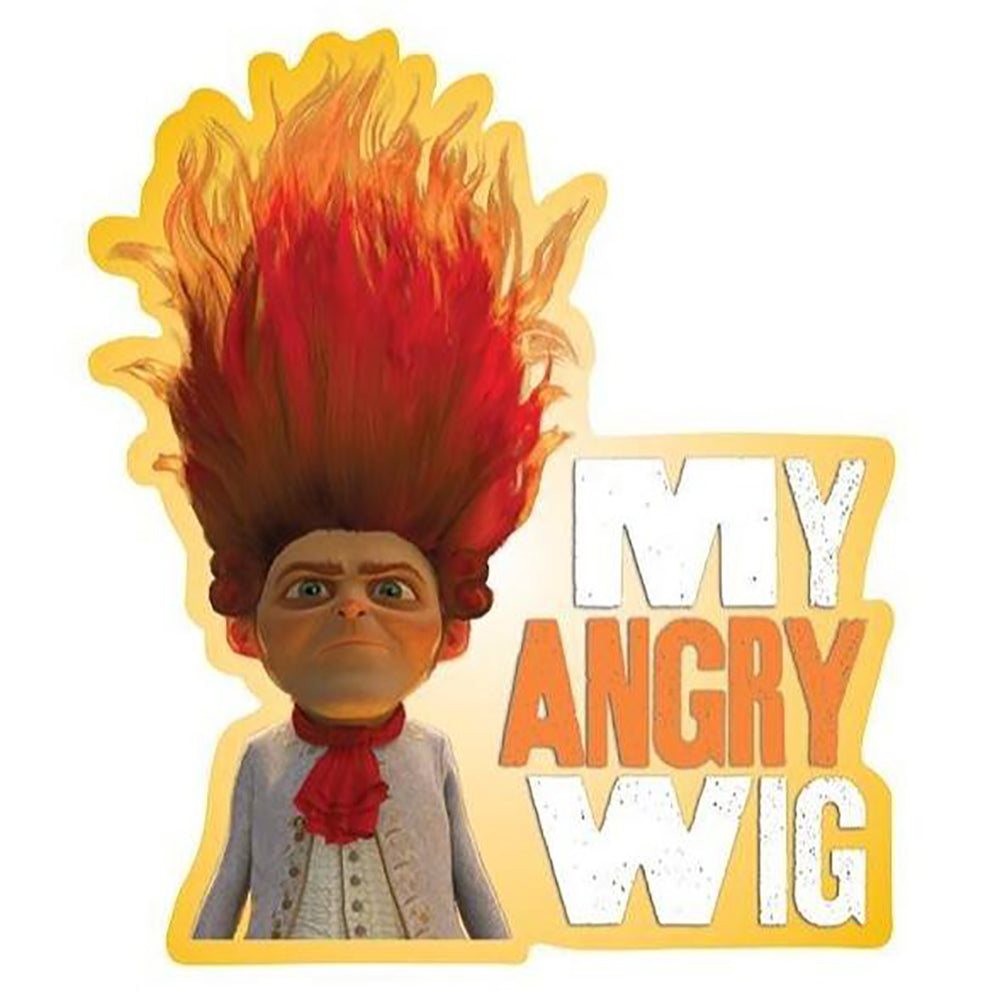 Shrek - My Angry Wig Vinyl Sticker Decal