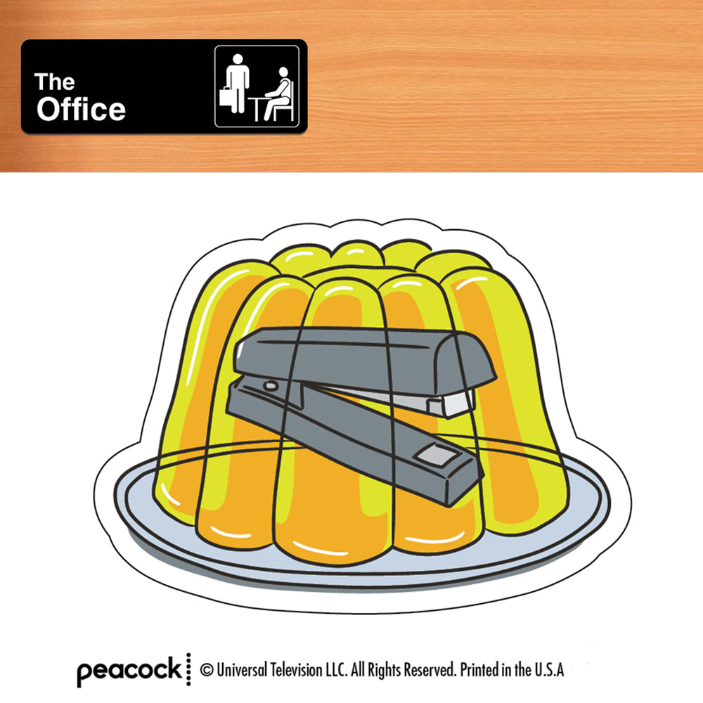 The Office - Stapler in Jello Mold Vinyl Sticker Decal