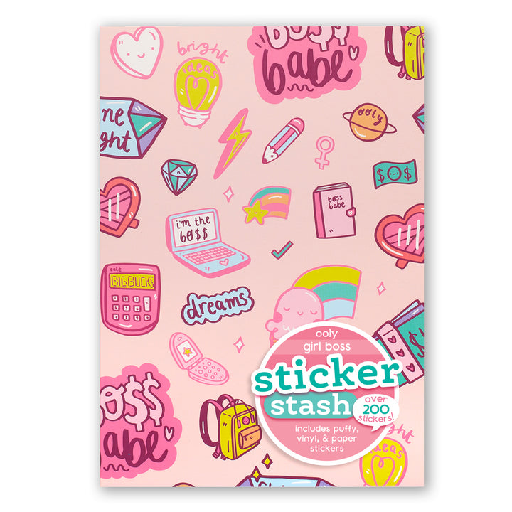 Sticker Stash Girl Boss Sticker Set