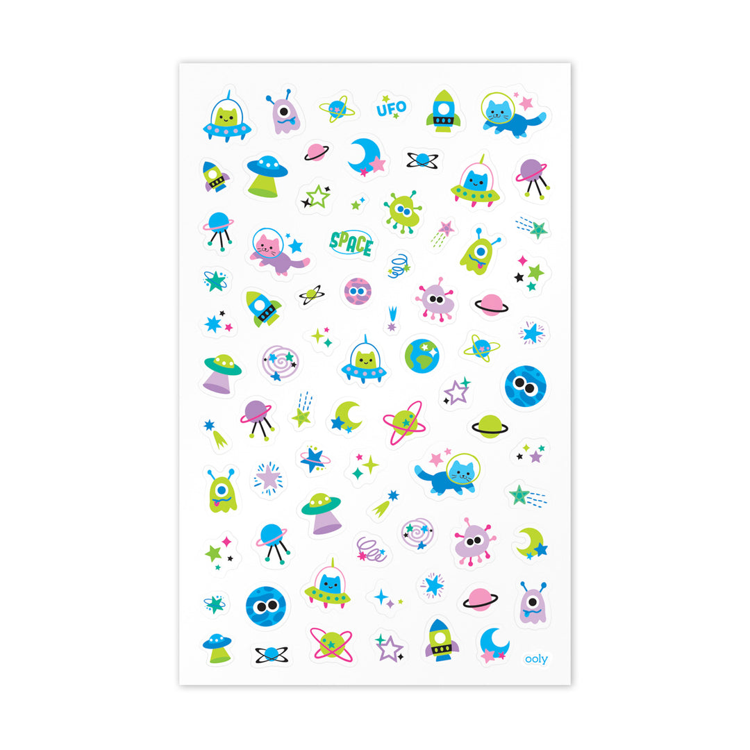 Space Buddies Itsy Bitsy Stickers
