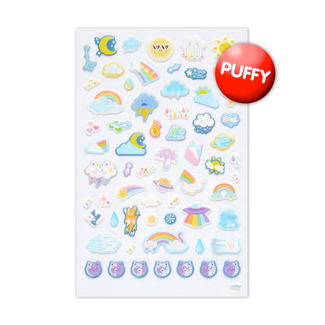 Weather Pals Itsy Bitsy Puffy Stickers