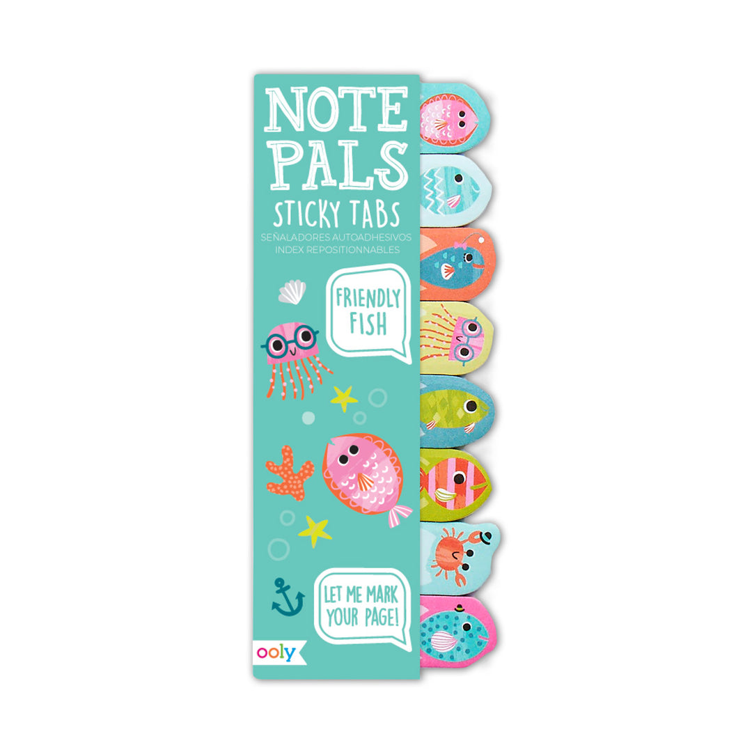 Friendly Fish Note Pals Sticky Page Flags