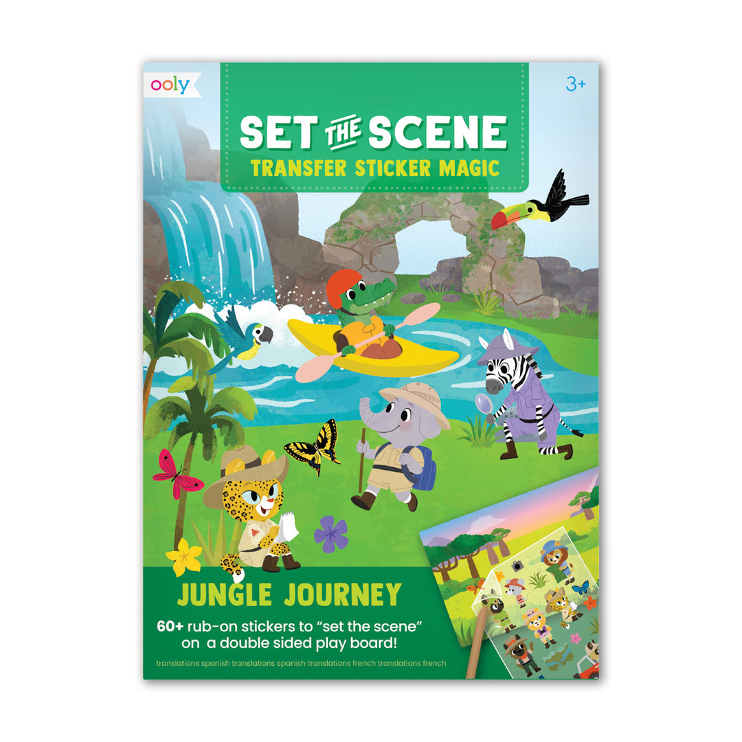 Set The Scene Transfer Stickers Magic - Jungle Journey Set The Scene Transfer Stickers Magic - Jungle Journey