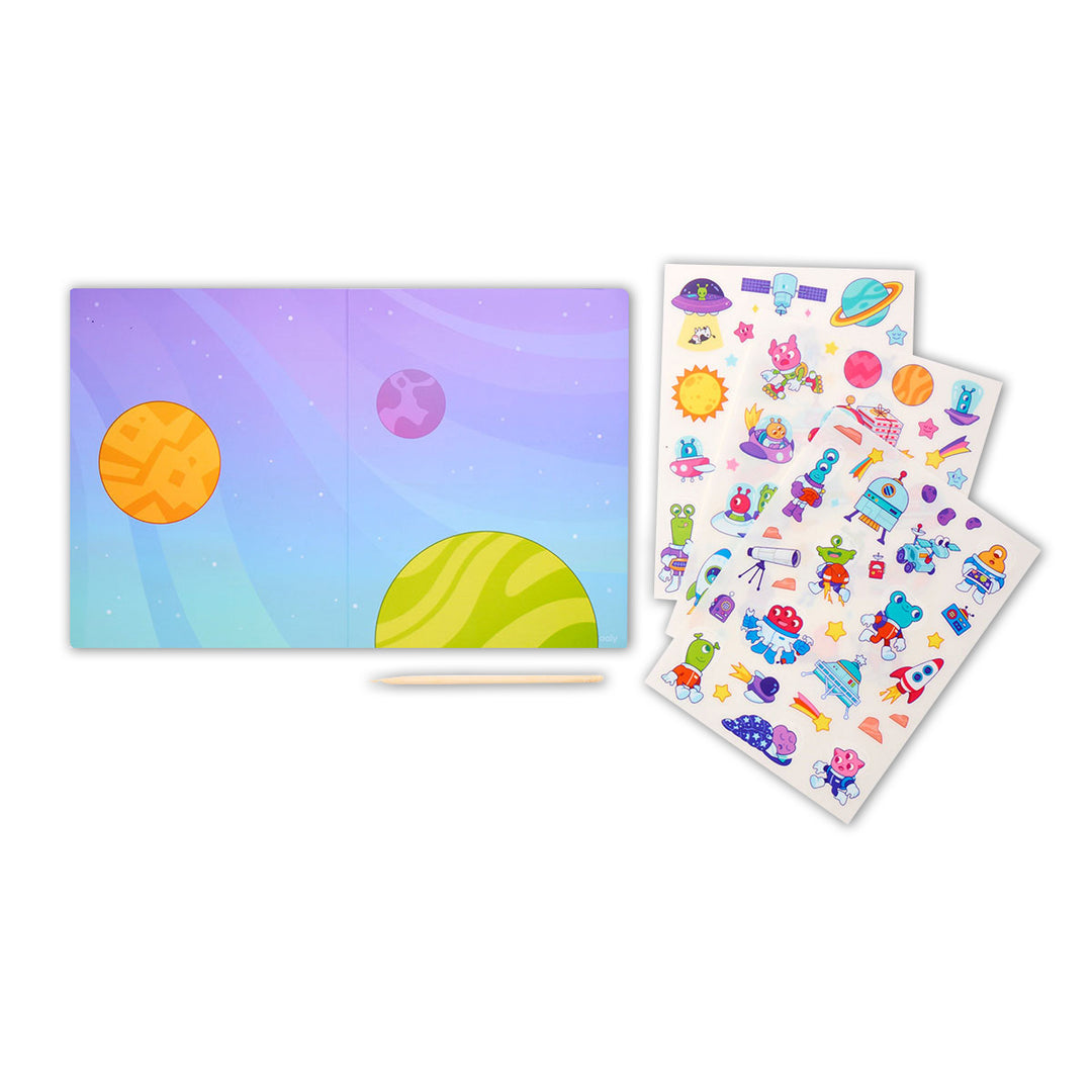 Set the Scene - Galaxy Buddies Magic Sticker Transfers