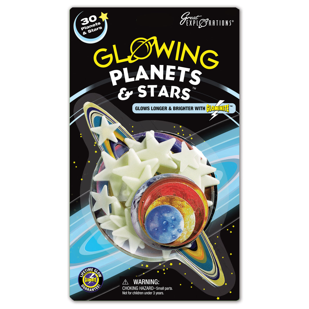 Glow-in-the-Dark Stick-on Planets and Stars