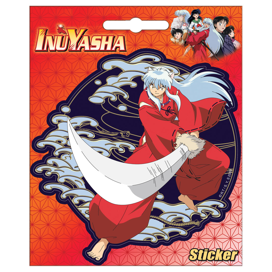 Inuyasha with Sword Sticker