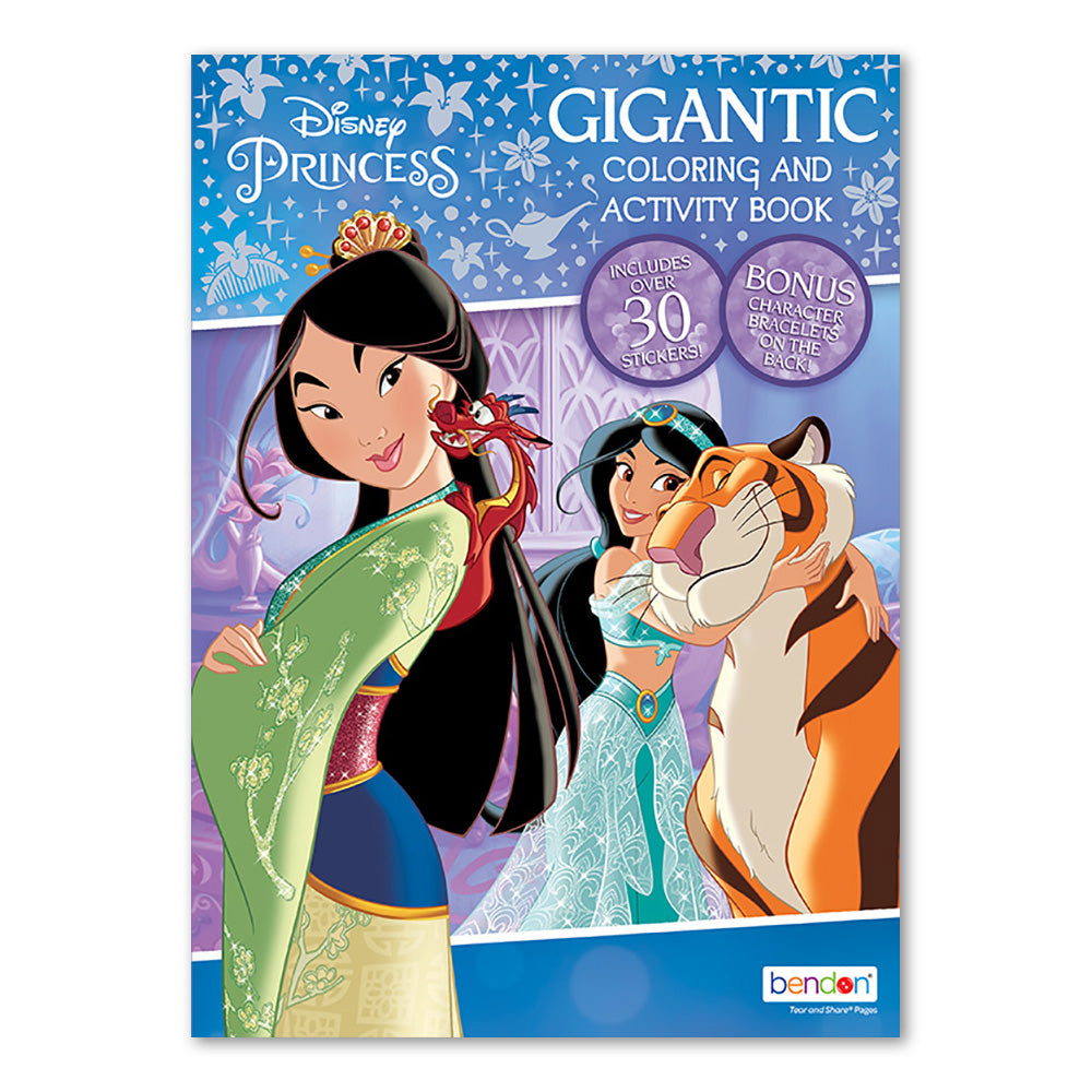 Disney Princess Gigantic Coloring & Activity Book with Stickers