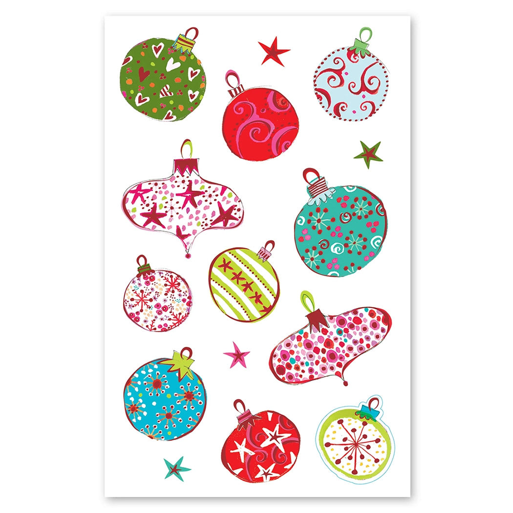 Merry Ornaments Stickers