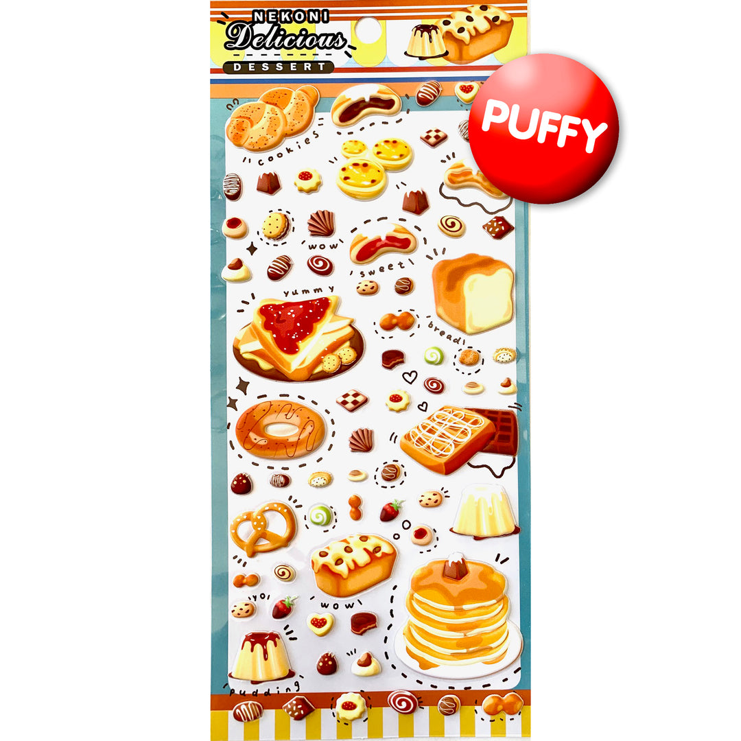 Bakery Puffy Stickers