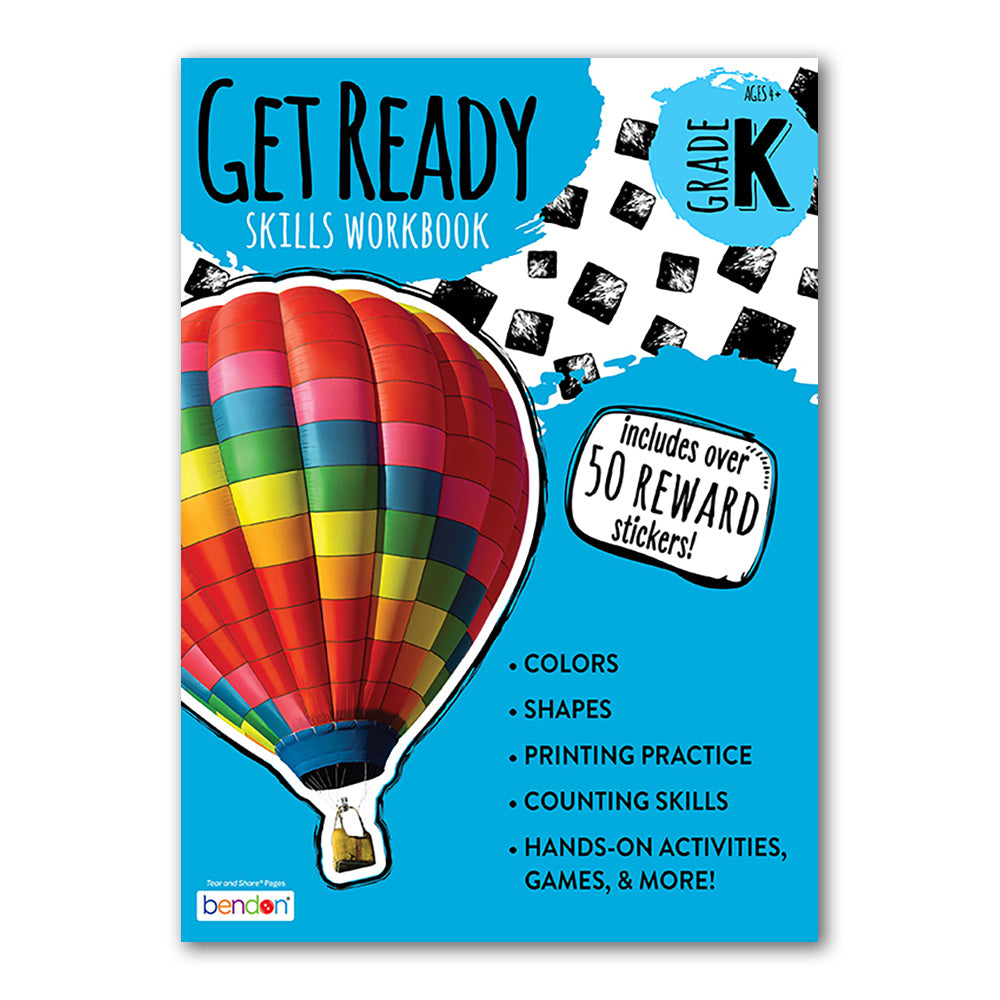 Grade K Workbook with Reward Stickers