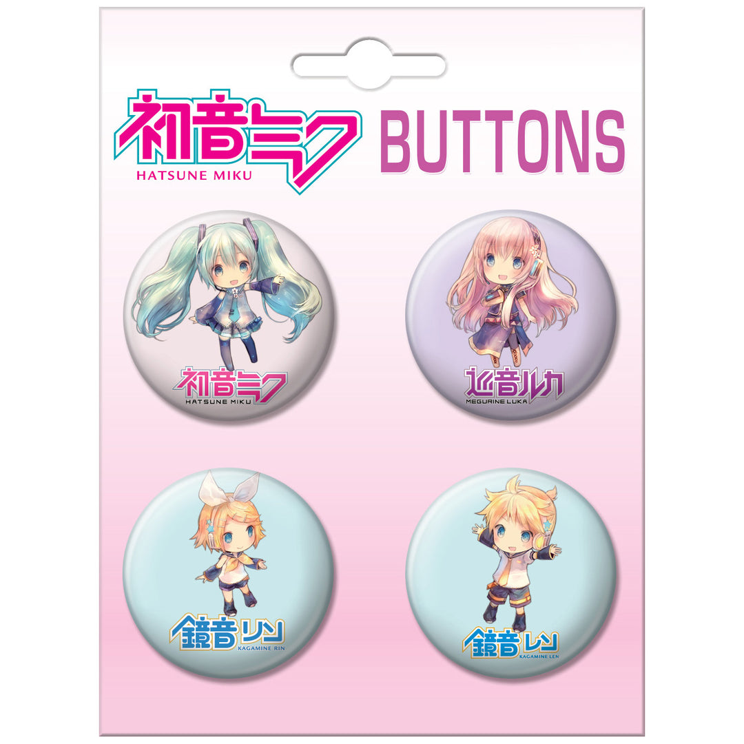 Hatsune Miku Button Set #1