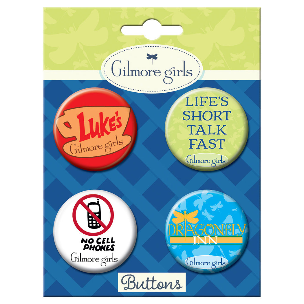 Gilmore Girls Button Set