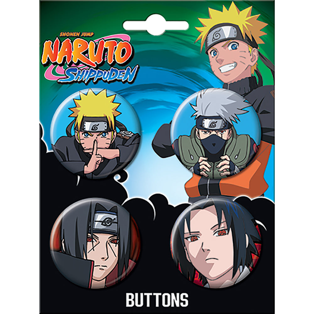 Naruto Button Set