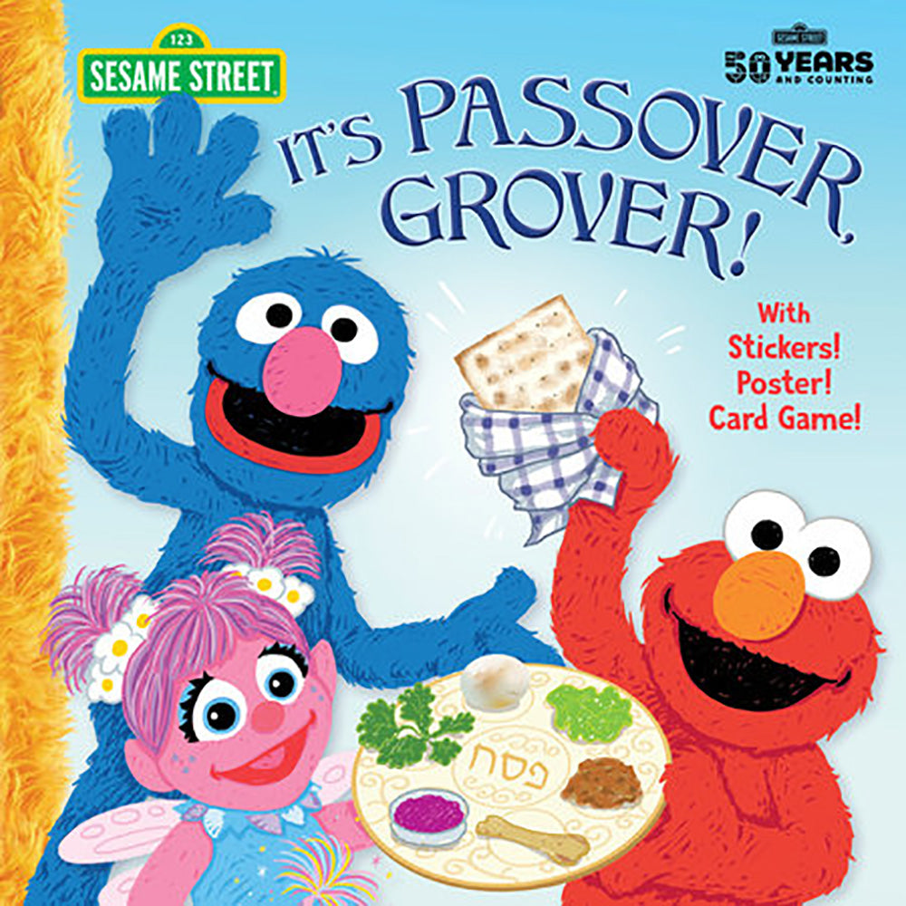 It's Passover, Grover! Sticker Book