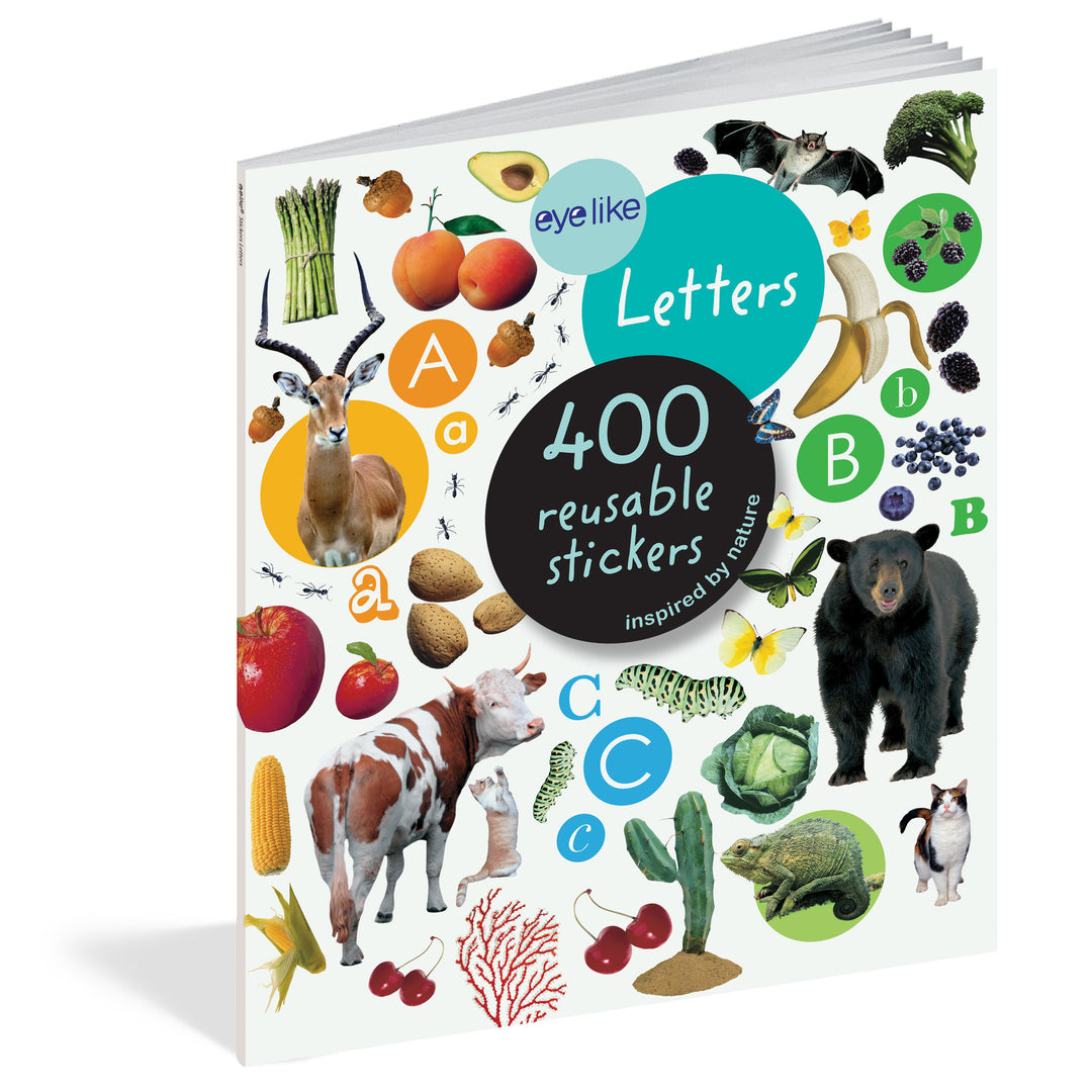 Letters Eyelike Sticker Activity Book