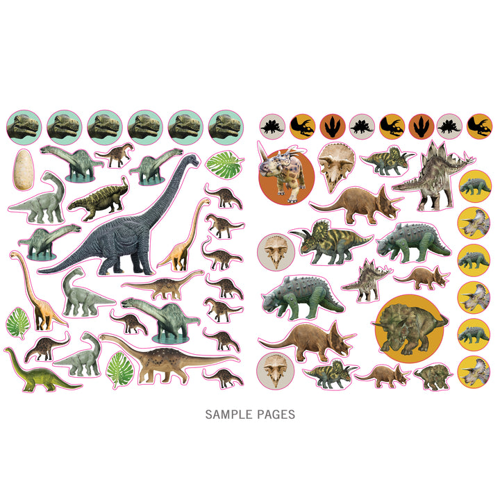 Dinosaurs Eyelike Sticker Activity Book