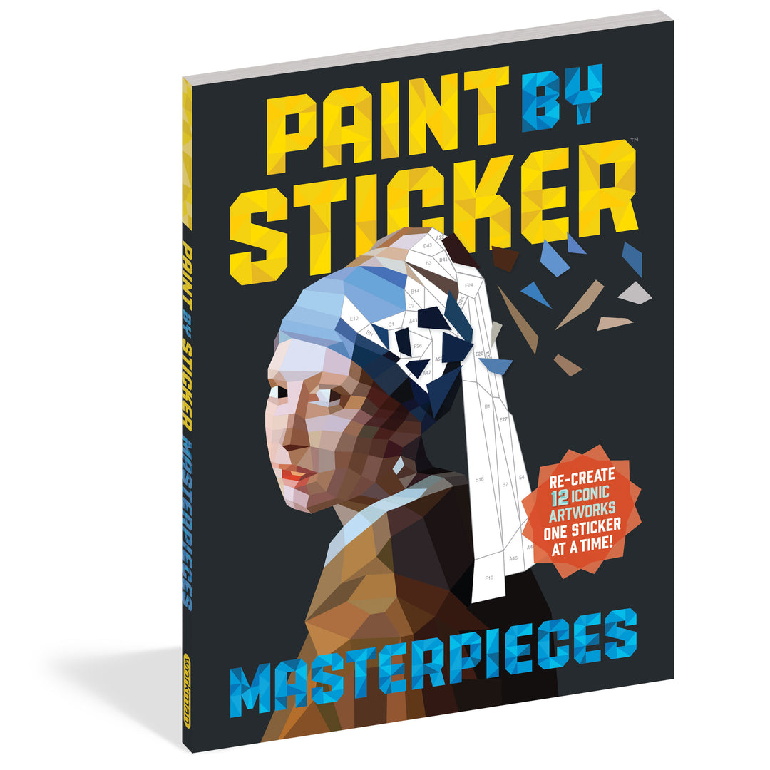 Masterpieces Paint By Sticker Book