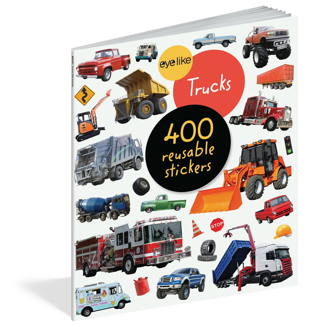 Trucks Eyelike Sticker Activity Book