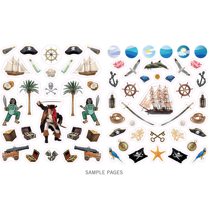 Pirates Eyelike Sticker Activity Book