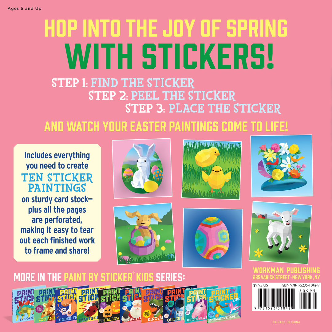 Easter Paint By Sticker Book