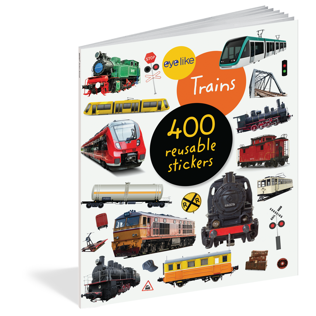 Trains Eyelike Sticker Activity Book