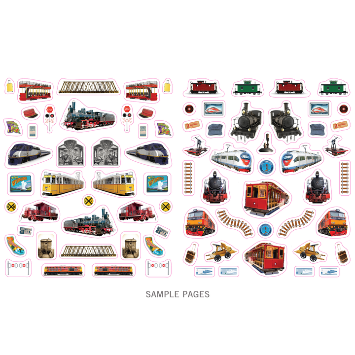 Trains Eyelike Sticker Activity Book