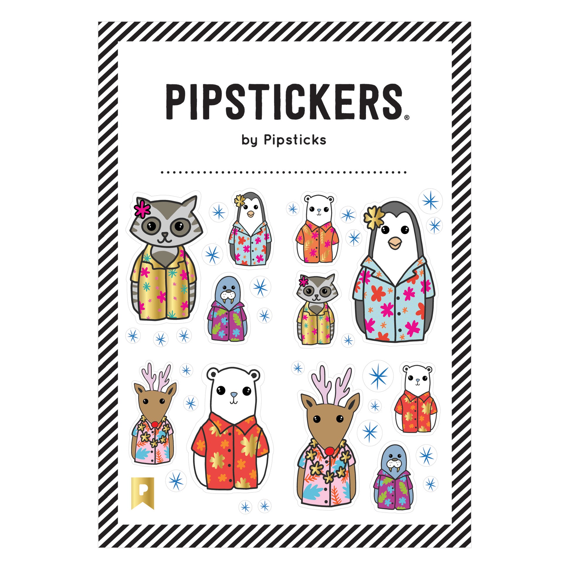 Aloha Animals Stickers – Sticker Planet