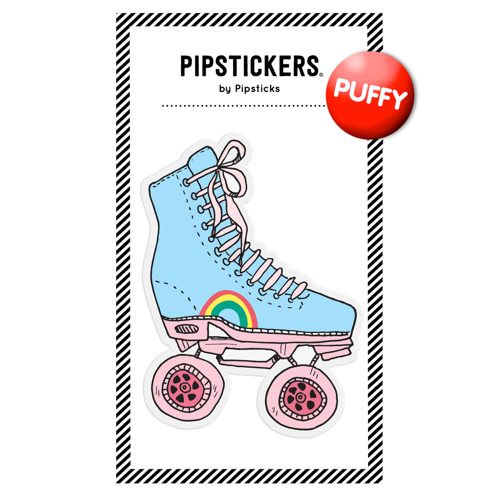 Big Puffy Roller Skate Sticker – Sticker Planet