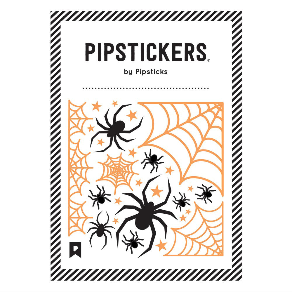 Spiderwebs Fuzzy Stickers