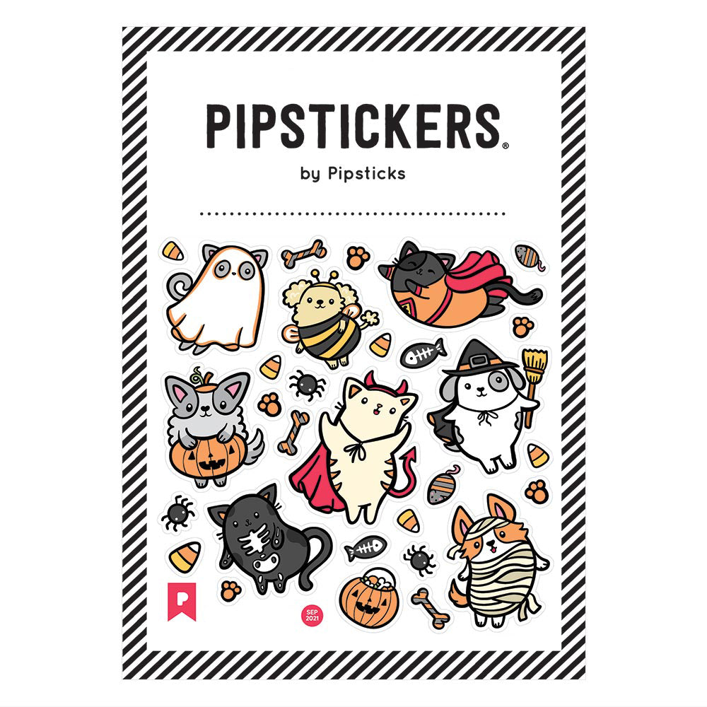Tricked Out for Treats Stickers