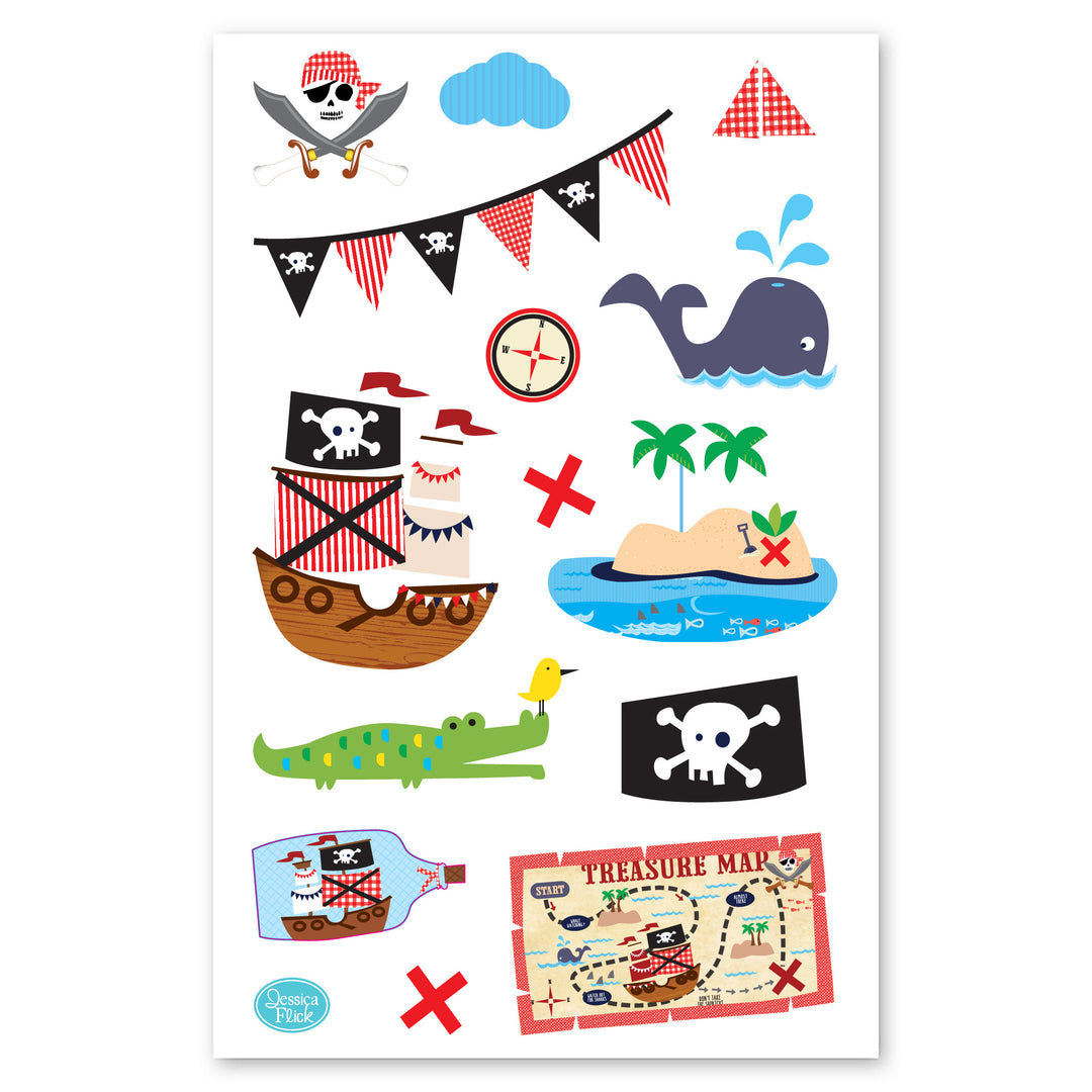 Pirate Icon Stickers