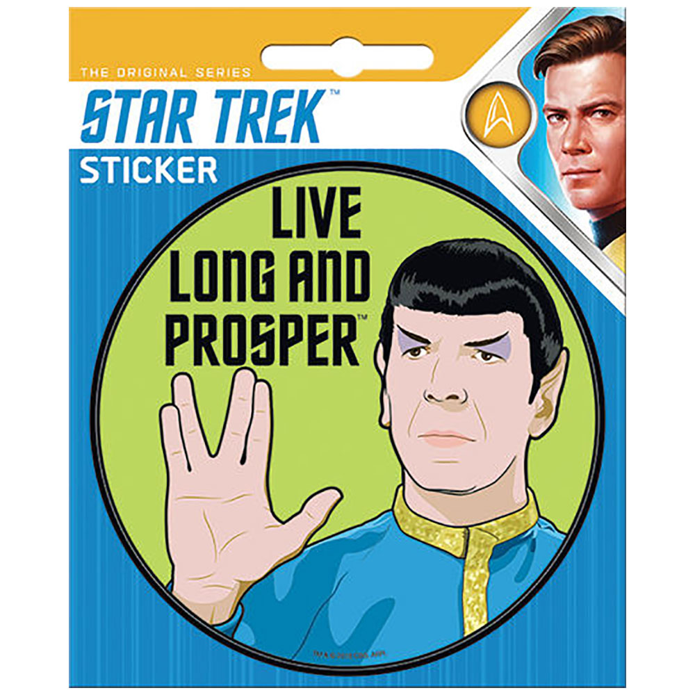 Live Long And Prosper Sticker