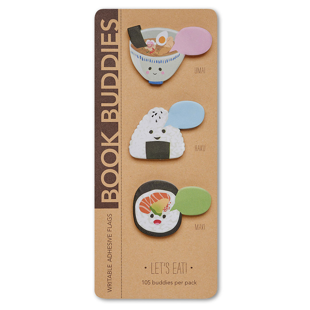 Let's Eat Book Buddies Sticky Page Flags