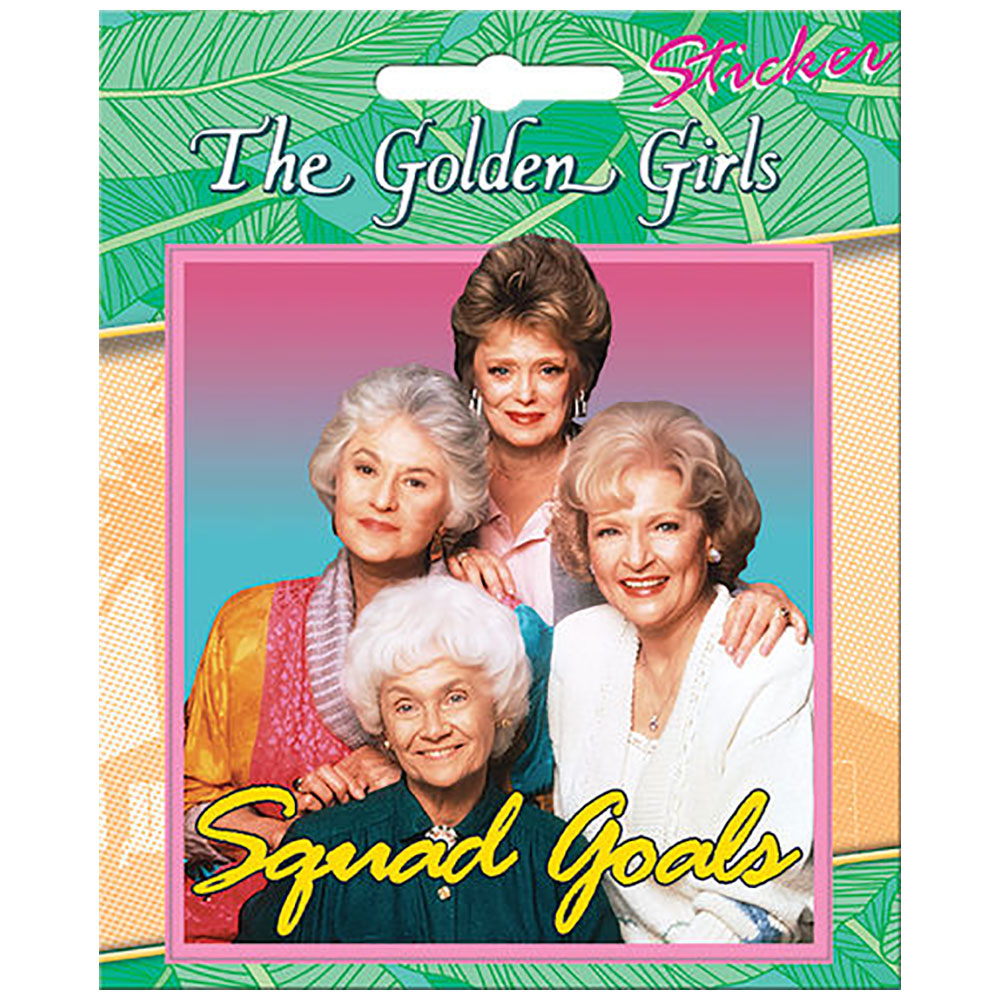 Golden Girls Squad Goals Sticker