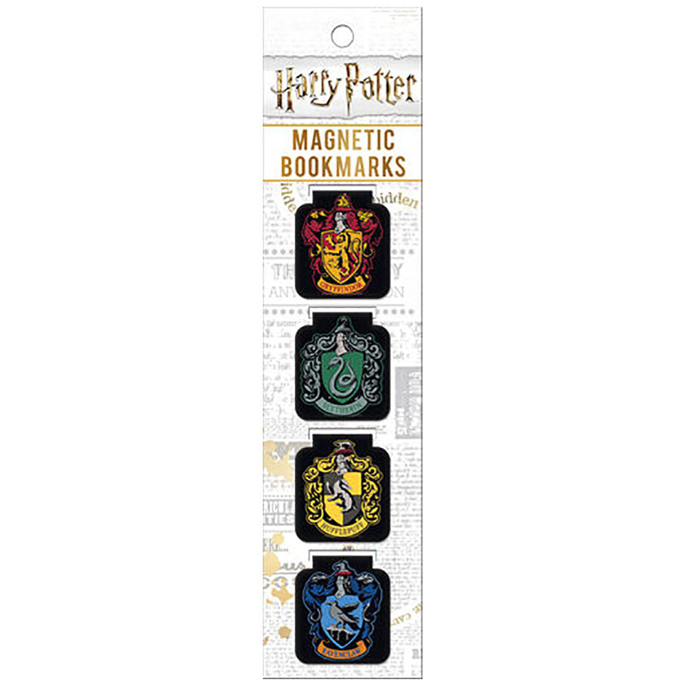 Harry Potter Crests Magnetic Bookmarks