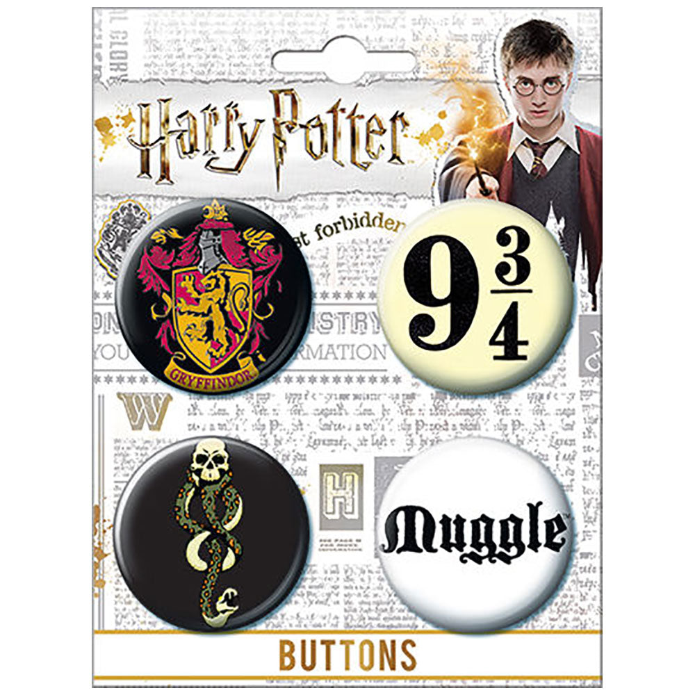 Harry Potter Button Set