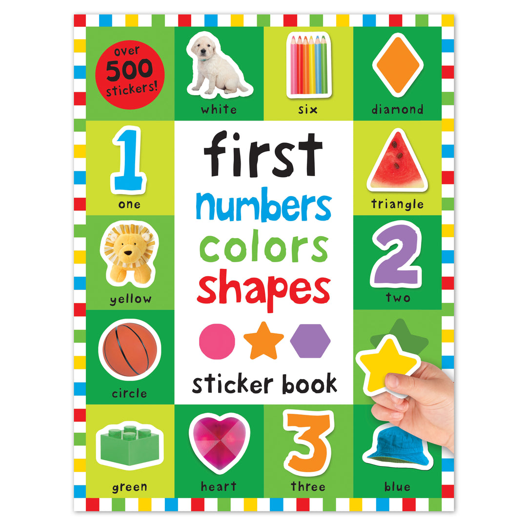 First 100 Numbers, Colors & Shapes Sticker Activity Book