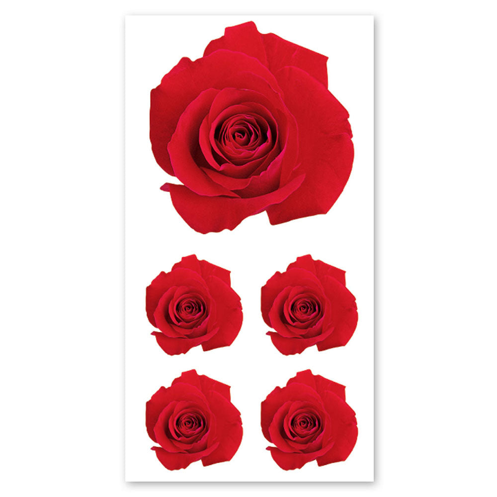 Red Rose Stickers