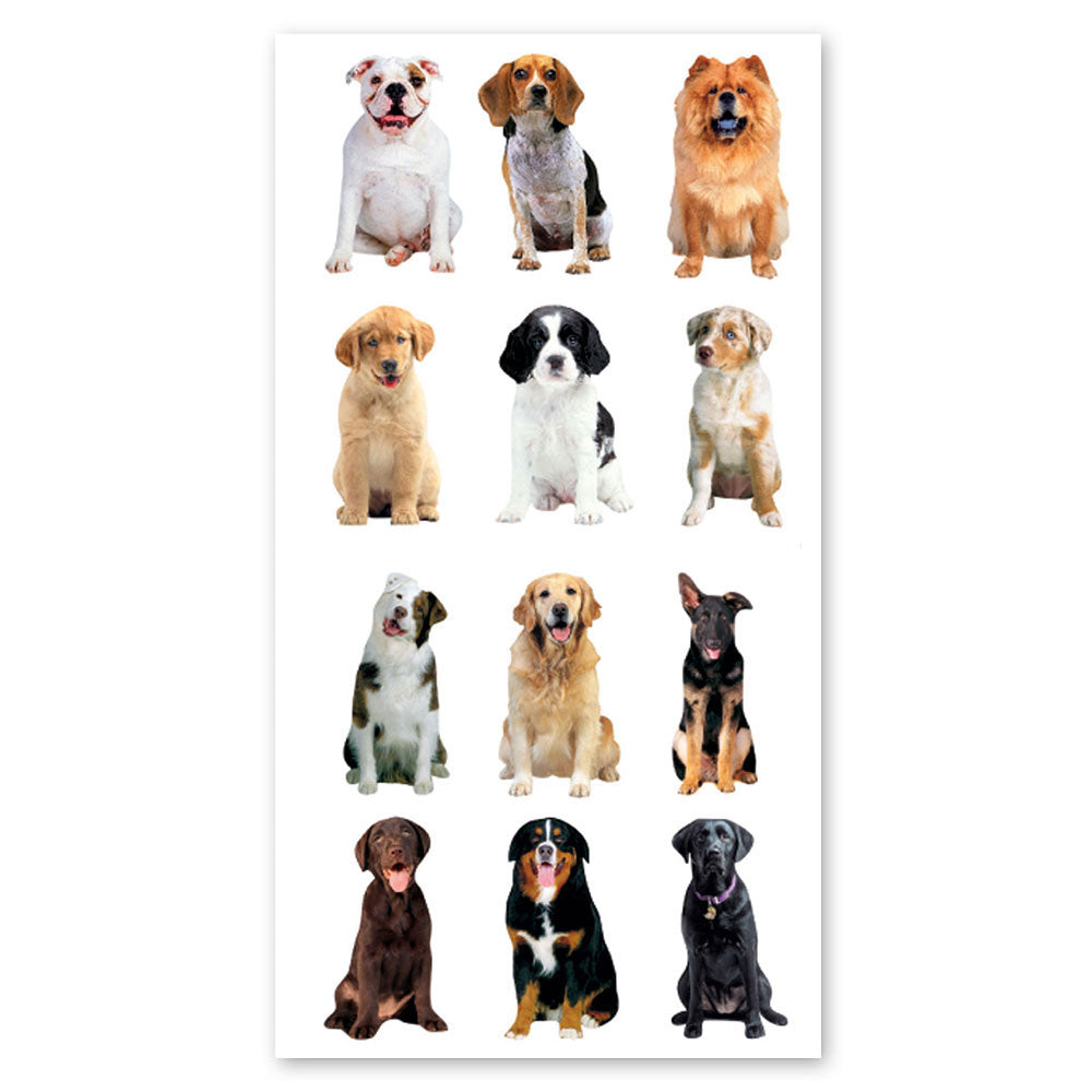 Mini Mixed Dogs Stickers