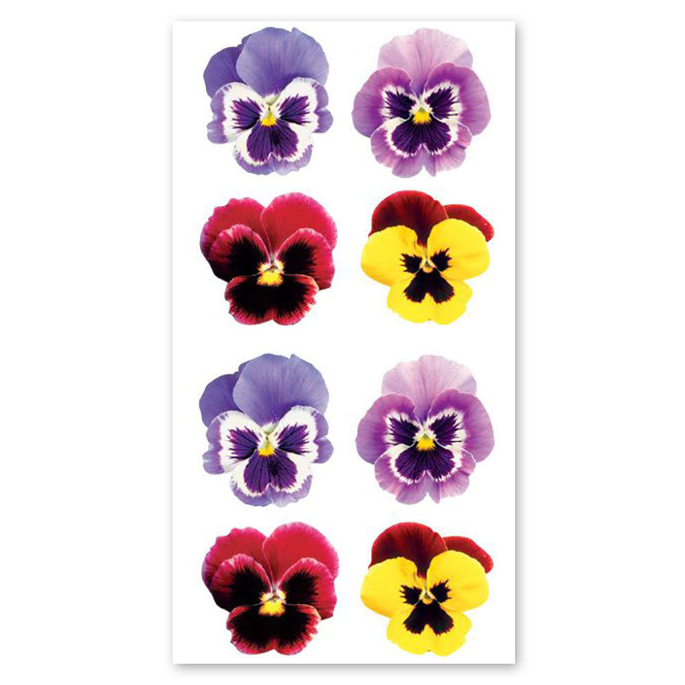 Pansies Stickers