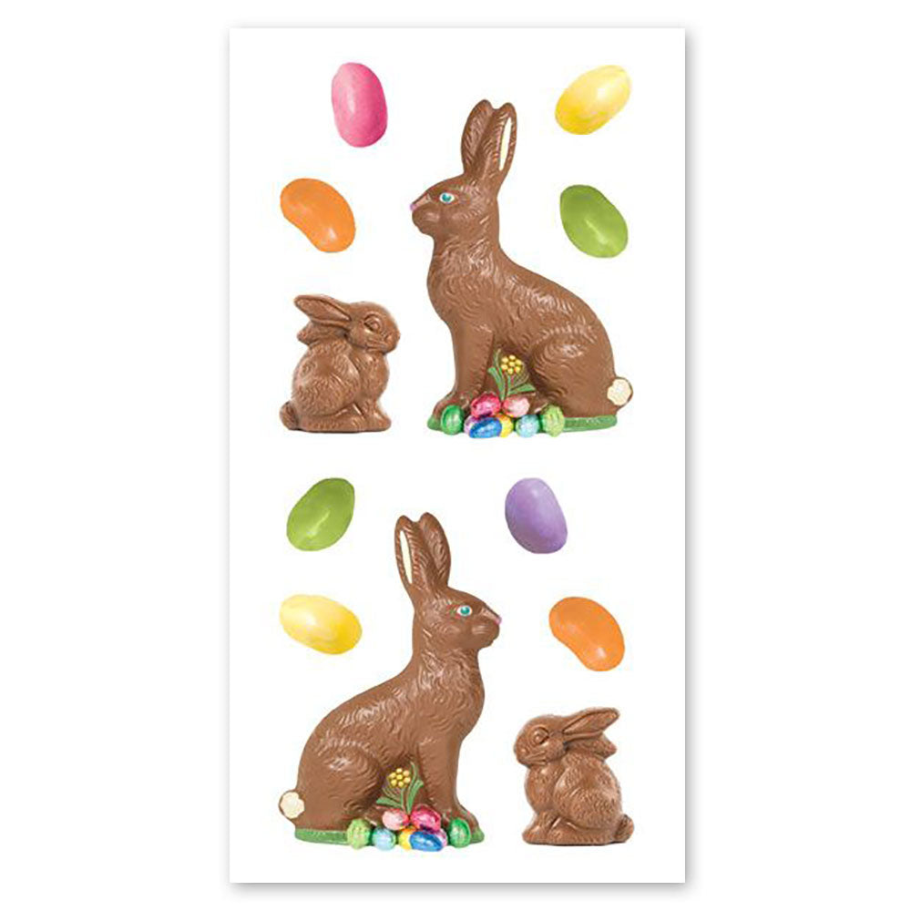 Chocolate Bunnies Stickers