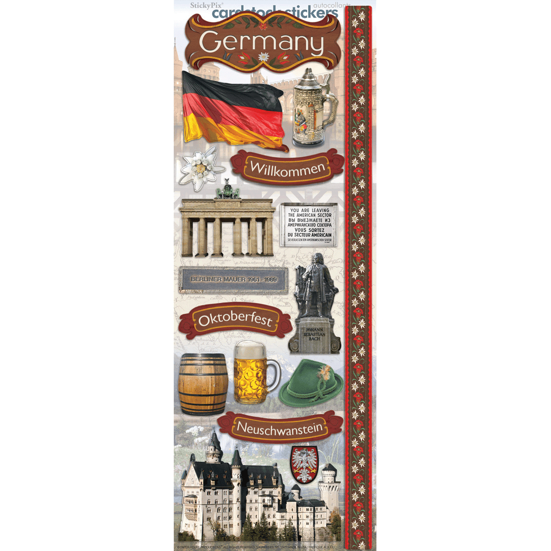 Germany Cardstock Stickers