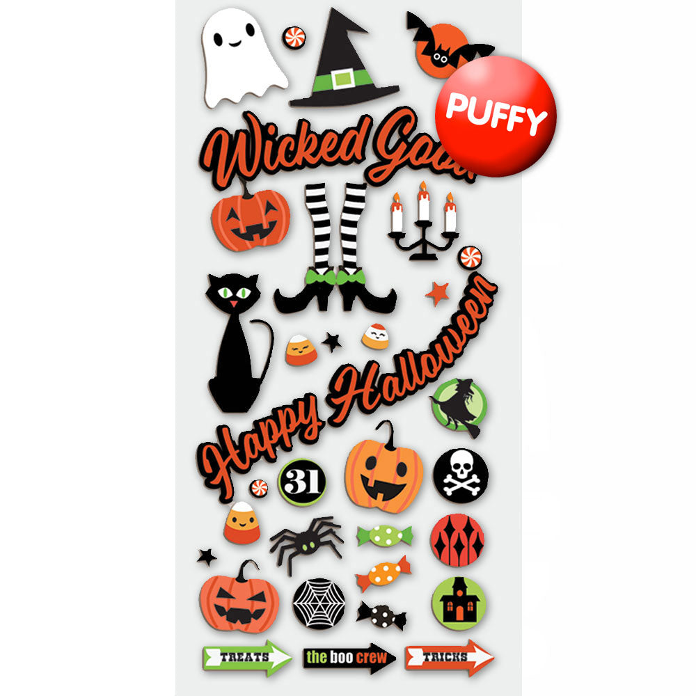 Wicked Good Puffy Stickers