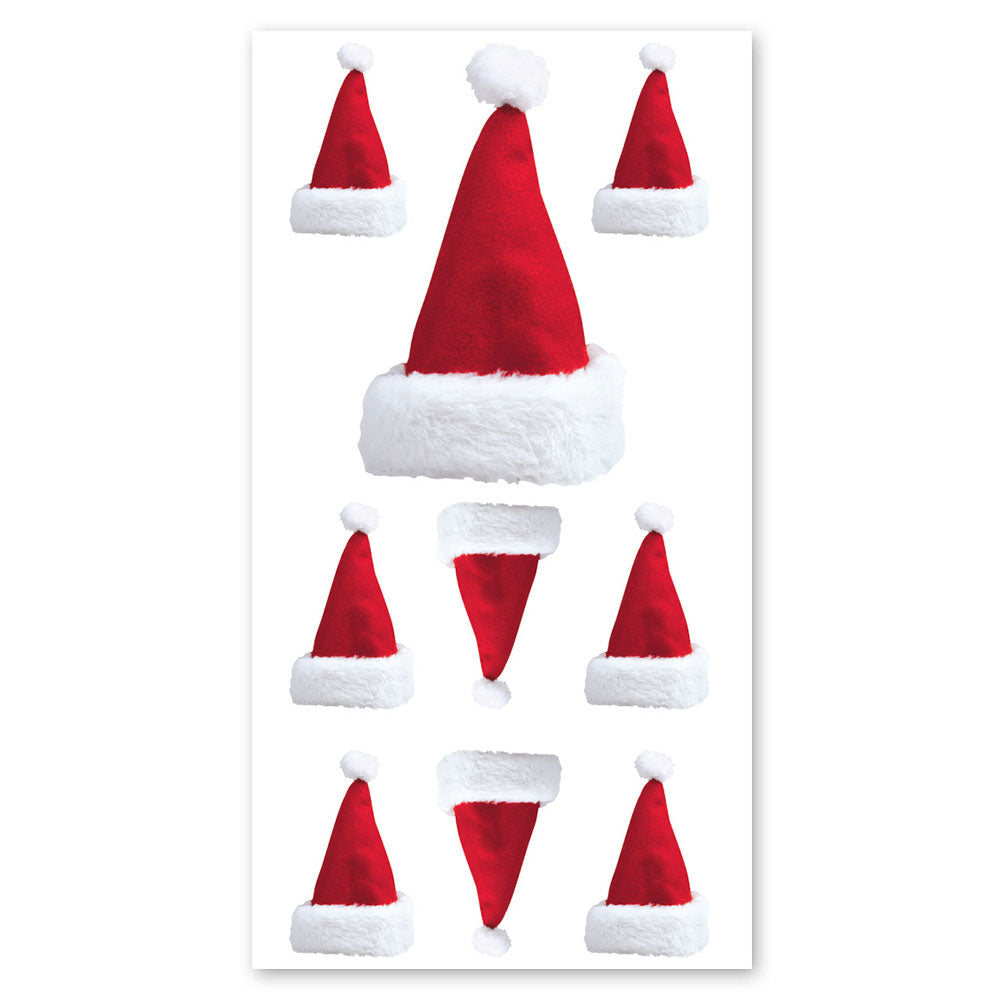 Santa Hats Stickers