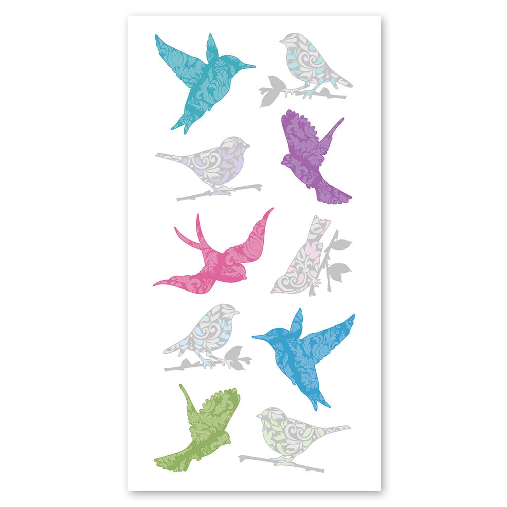 Birds in Flight Stickers