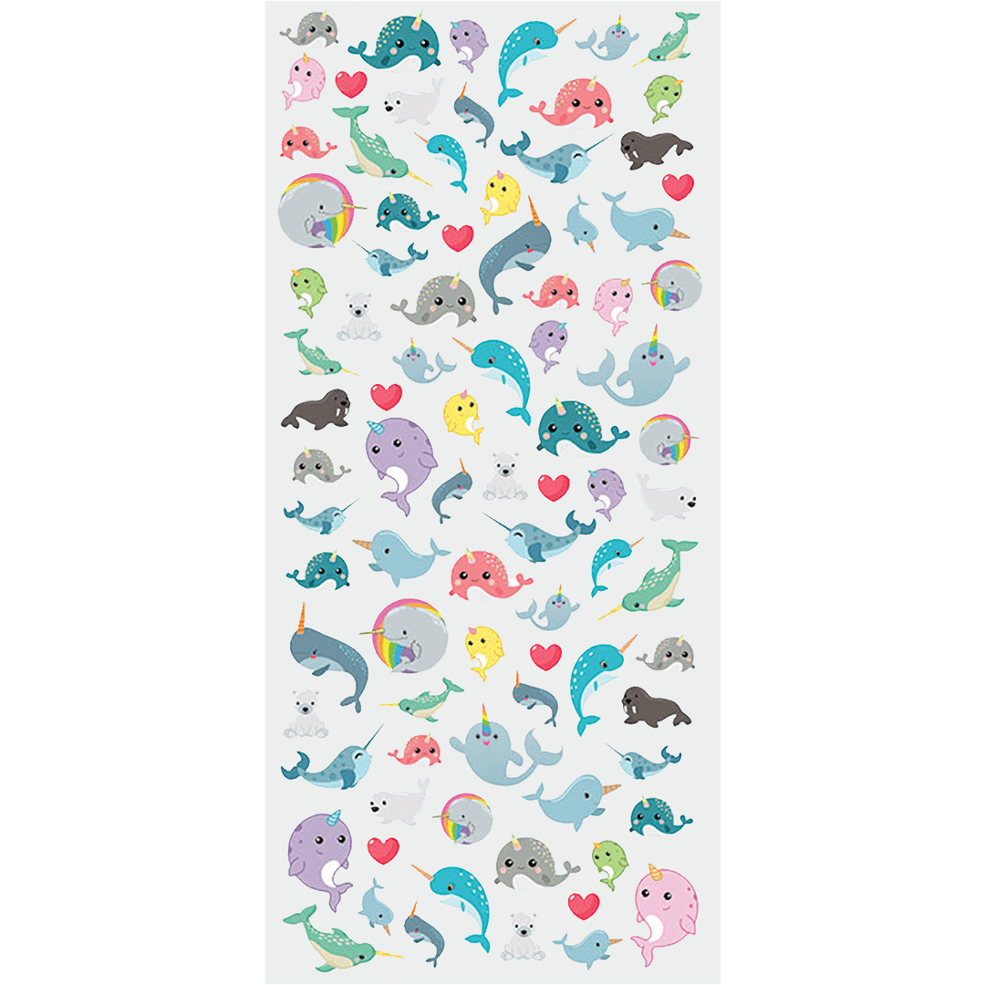 Narwhals Micro Stickers