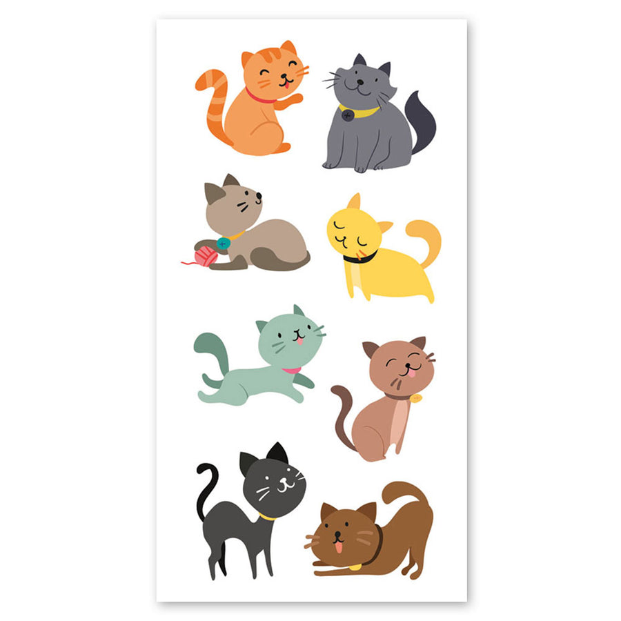 Cat Shape Sticker Cats Stickers, Cat Faces & Kittens | Sticker Planet