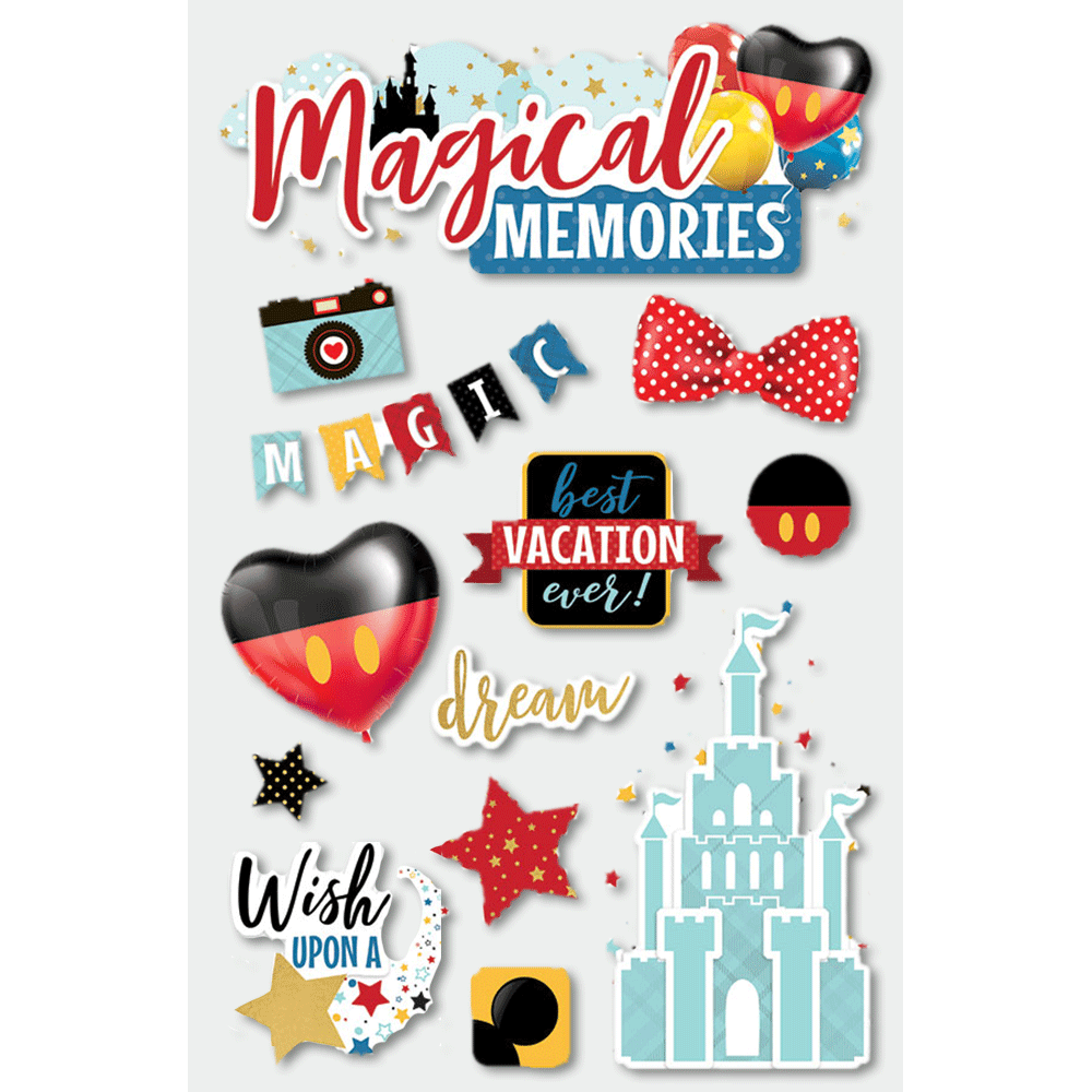 Magical Memories 3-D Stickers